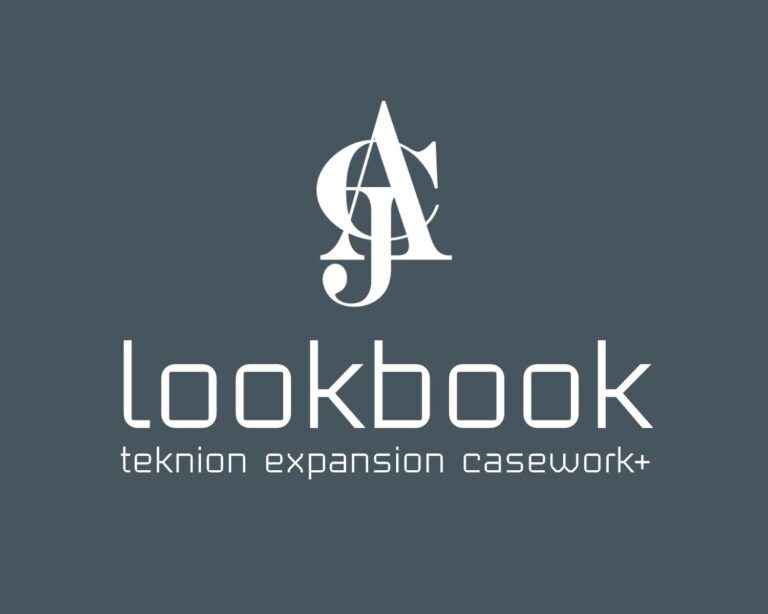CJ and Associates Lookbook cover for Teknion Expansion Casework Plus showcasing commercial interior design expertise