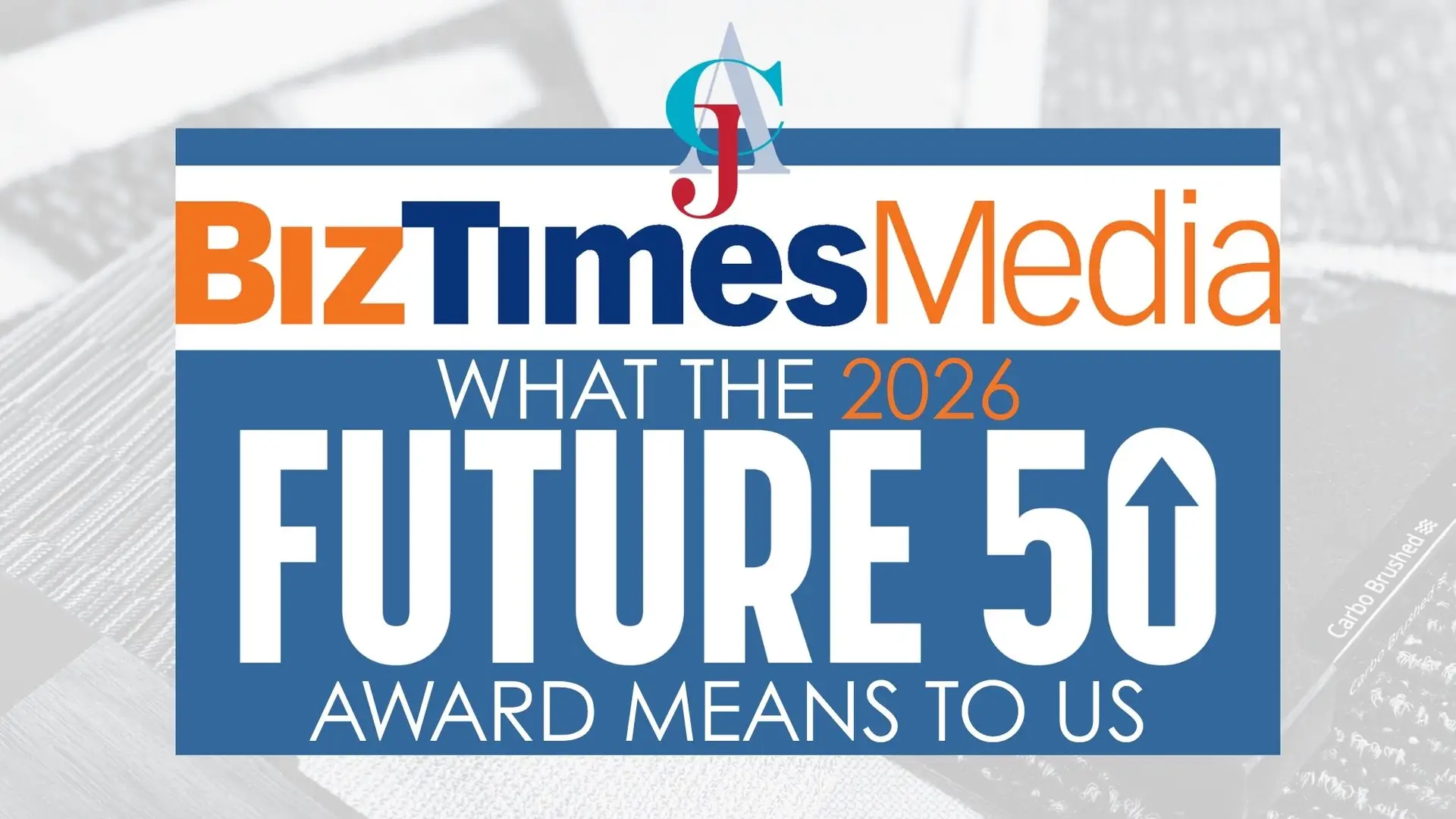 CJ & Associates team celebrating being named a 2026 BizTimes Future 50 company for the second consecutive year