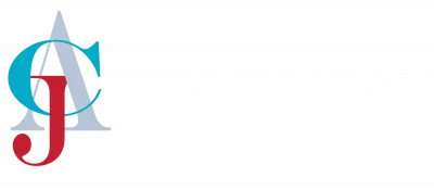 CJ Logo White