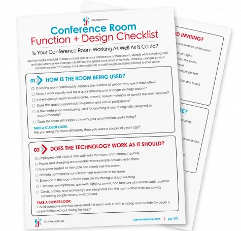 Your Conference Room Checklist